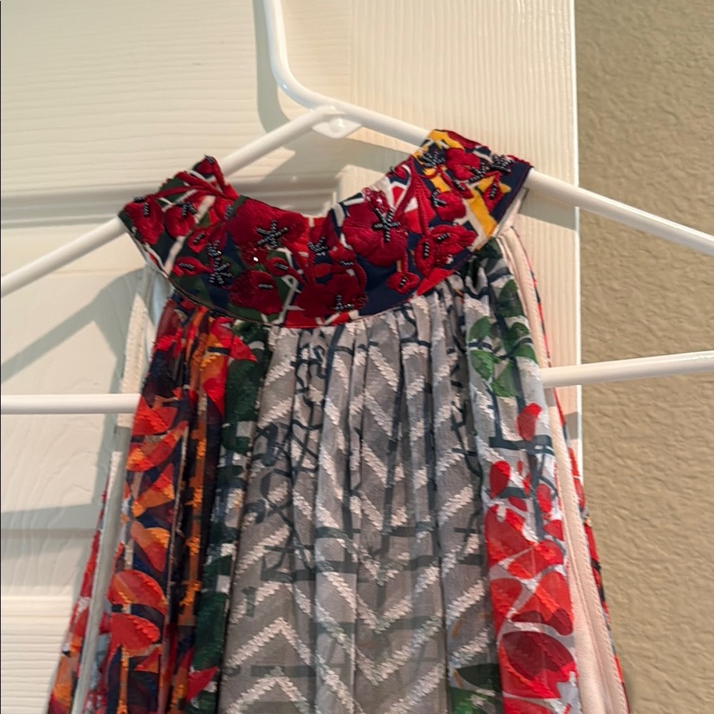 Floral Multicolor Maxi Dress